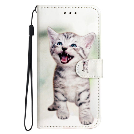 EIDERWOOD iPhone 17 Pro Max Faux Leather Case with Wallet & Strap - Kitten