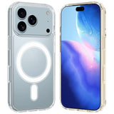 EIDERWOOD iPhone 17 Pro Max Hybrid Plastic Case - MagSafe Compatible - Transparent