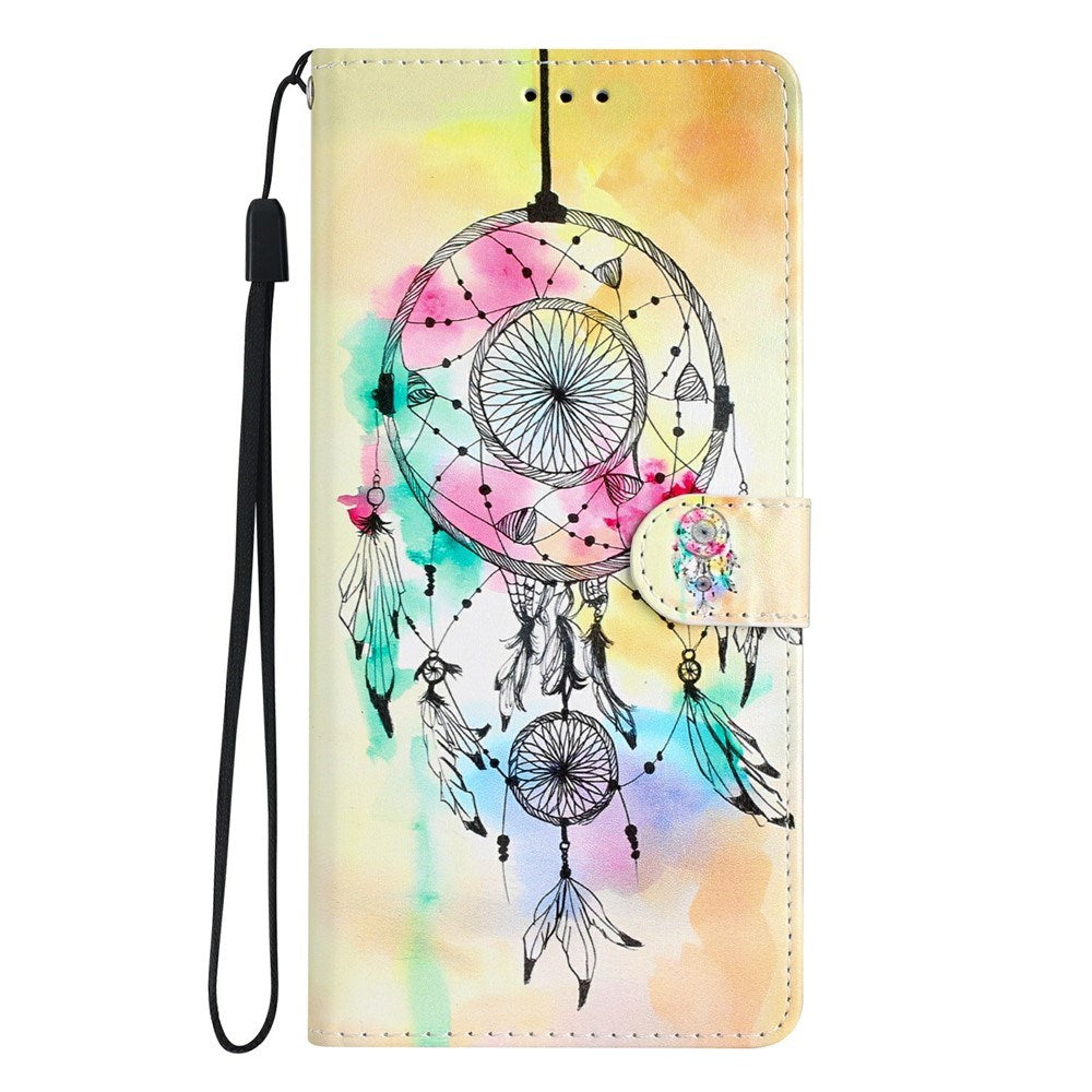EIDERWOOD iPhone Air Faux Leather Case with Wallet & Strap - Dreamcatcher
