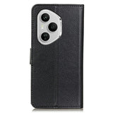 EIDERWOOD Honor 400 Pro Faux Leather Flip Case with Cardholder & Stand Function - Black