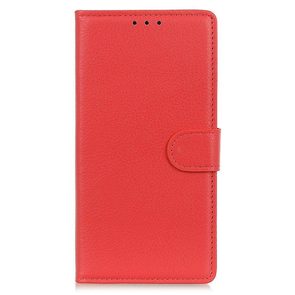 EIDERWOOD Honor 400 Pro Faux Leather Flip Case with Cardholder & Stand Function - Red