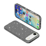 EIDERWOOD iPhone Air Hybrid Plastic Case - Black Glitter