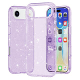 EIDERWOOD iPhone Air Hybrid Plastic Case - Purple Glitter