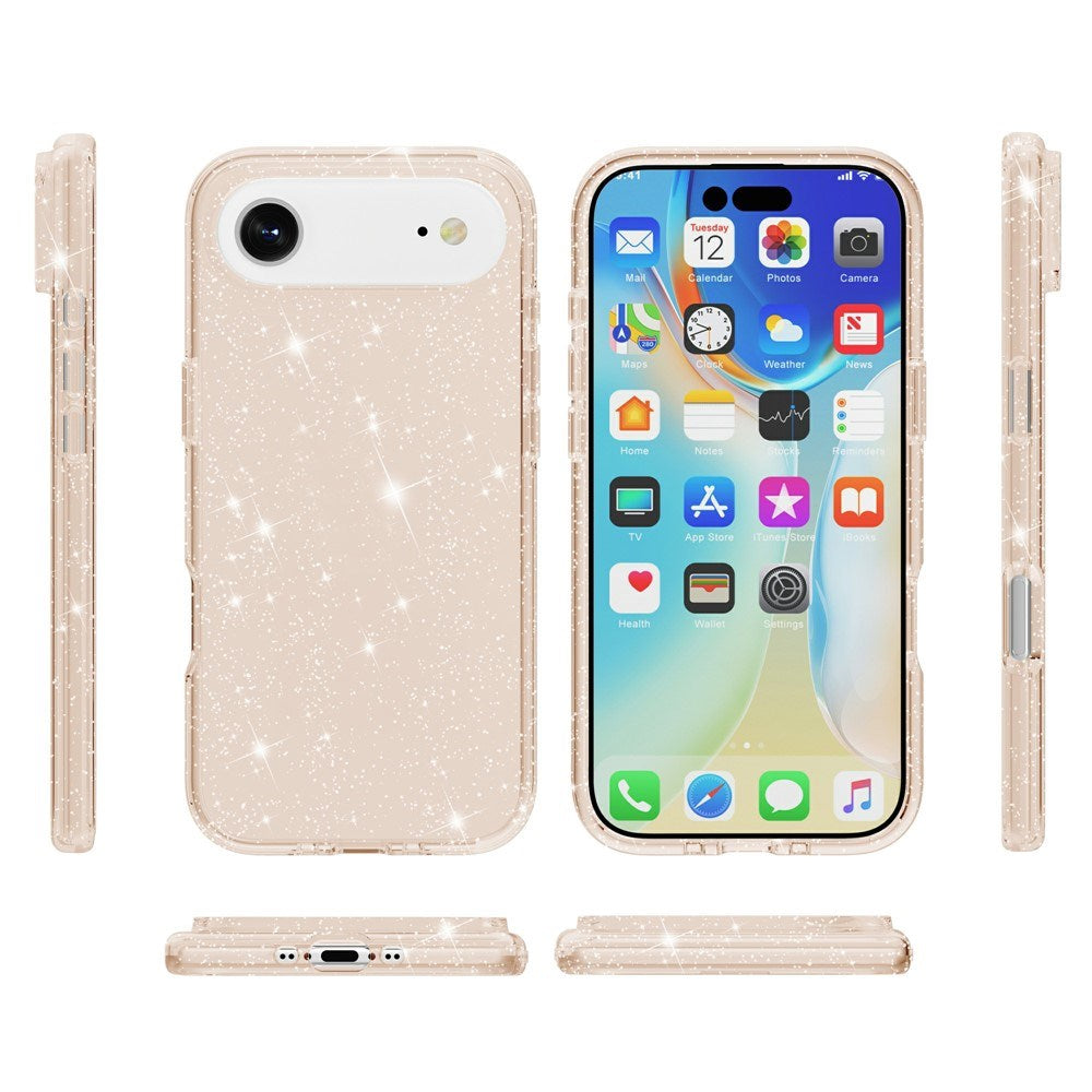 EIDERWOOD iPhone Air Hybrid Plastic Case - Gold Glitter
