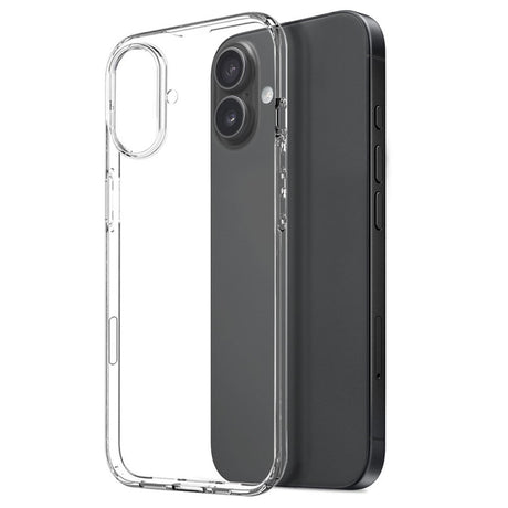 NORTHJO iPhone 17 2-in-1 Protection Set with Flexible Plastic Case & Tempered Screen Protector Glass - Transparent