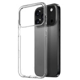 NORTHJO iPhone 17 Pro 2-in-1 Protection Set with Flexible Plastic Case & Tempered Screen Protector Glass - Transparent