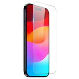 NORTHJO iPhone 17 Pro 2-in-1 Protection Set with Flexible Plastic Case & Tempered Screen Protector Glass - Transparent