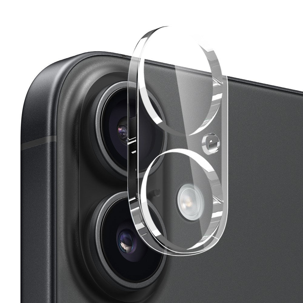 NORTHJO iPhone 17 3-in-1 Protection Set with Shock-Absorbing Flexible Plastic Case / Tempered Screen Protector Glass / Camera Lens Protector Glass - Transparent