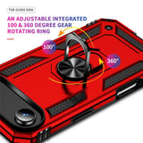 EIDERWOOD iPhone Air Hybrid Craftsman Case with Kickstand - Red