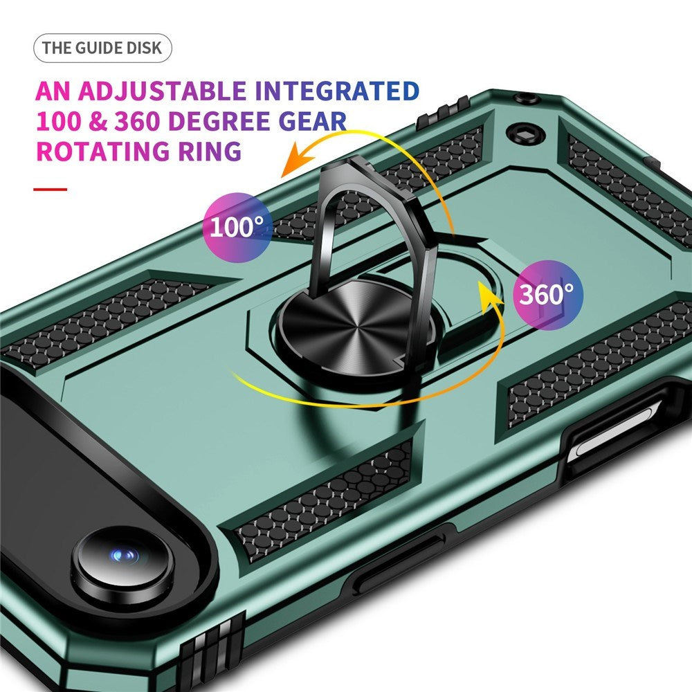 EIDERWOOD iPhone Air Hybrid Craftsman Case with Kickstand - Green