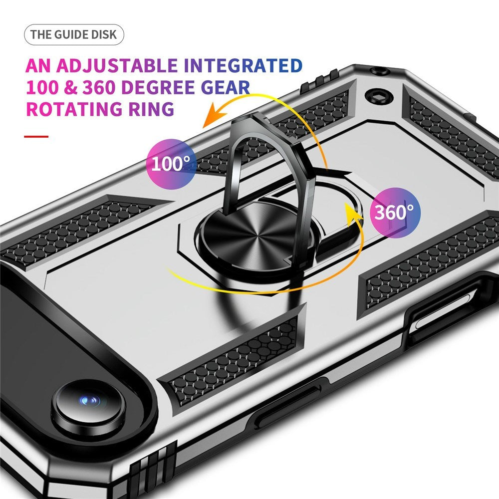 EIDERWOOD iPhone Air Hybrid Craftsman Case with Kickstand - Silver