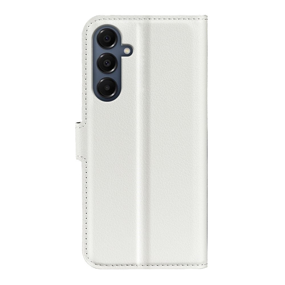EIDERWOOD Samsung Galaxy A17 (5G) Litchi Faux Leather Wallet Case - White