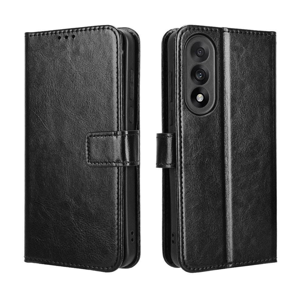 EIDERWOOD OnePlus Nord 5 Faux Leather Flip Case with Strap - Black