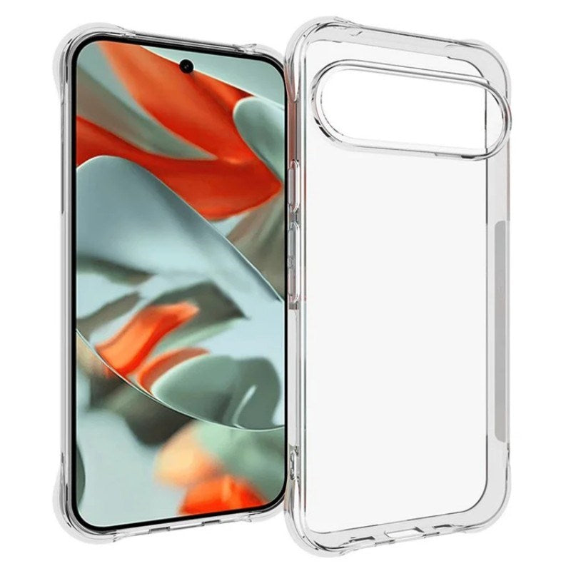 EIDERWOOD Google Pixel 10 Pro XL Plastic Case with Shock Absorbing Corners - Transparent