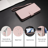 iPhone 18 Pro Max / 17 Pro Max EIDERWOOD Faux Leather Flip Case with Strap - Pink