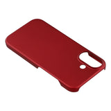 EIDERWOOD iPhone 17 Hard Plastic Case - Red