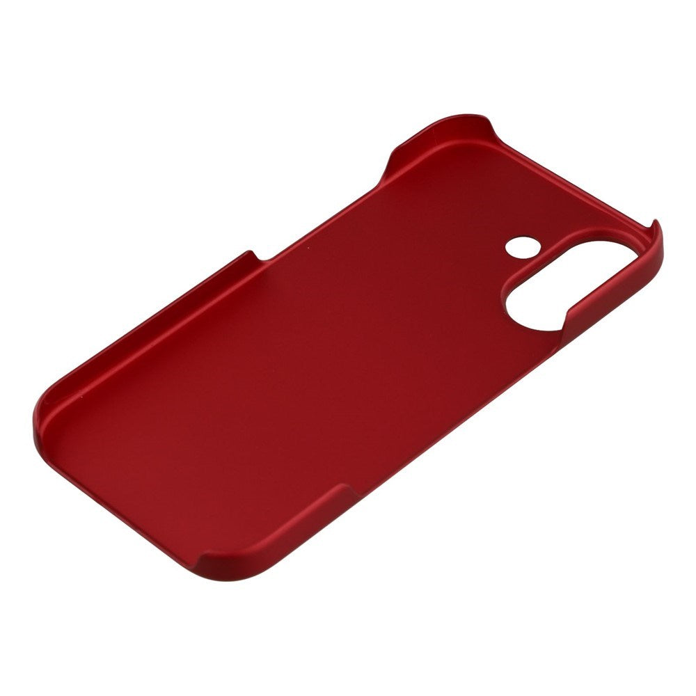 EIDERWOOD iPhone 17 Hard Plastic Case - Red