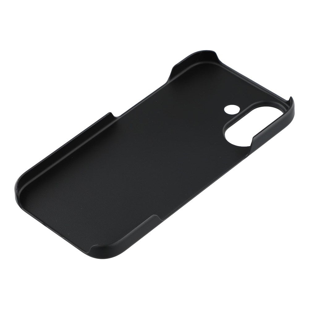 EIDERWOOD iPhone 17 Hard Plastic Case - Black