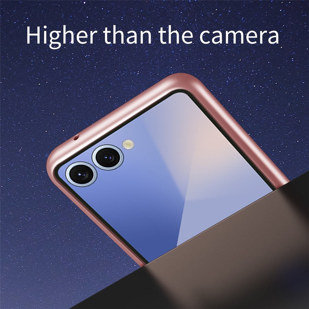 EIDERWOOD Samsung Galaxy Z Flip7 Matte Hard Plastic Case - MagSafe Compatible - Black