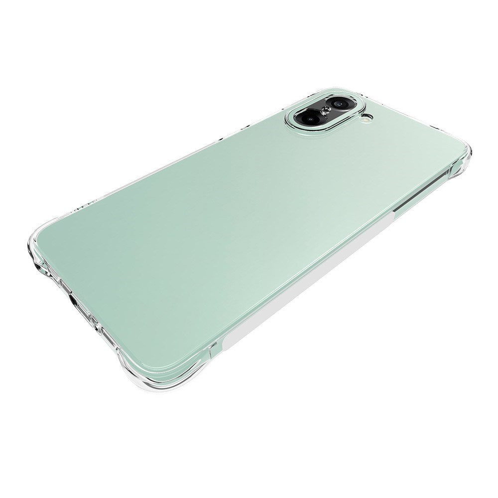 EIDERWOOD OnePlus Nord CE5 Plastic Case with Shock Absorbing Corners - Transparent