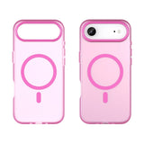 EIDERWOOD iPhone Air Hybrid Plastic Case - MagSafe Compatible - Matt Transparent / Pink