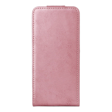 EIDERWOOD Motorola Moto G86 Power Vertical Faux Leather Flip Case with Card Holder & Stand Function - Rose Gold