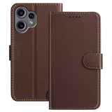 Nothing CMF Phone 2 Pro EIDERWOOD Leather Flip Case w. Wallet - Brown