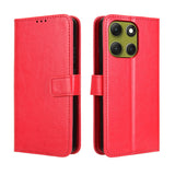 EIDERWOOD Motorola Moto G86 Power Faux Leather Flip Case with Card Holder & Stand Function - Red