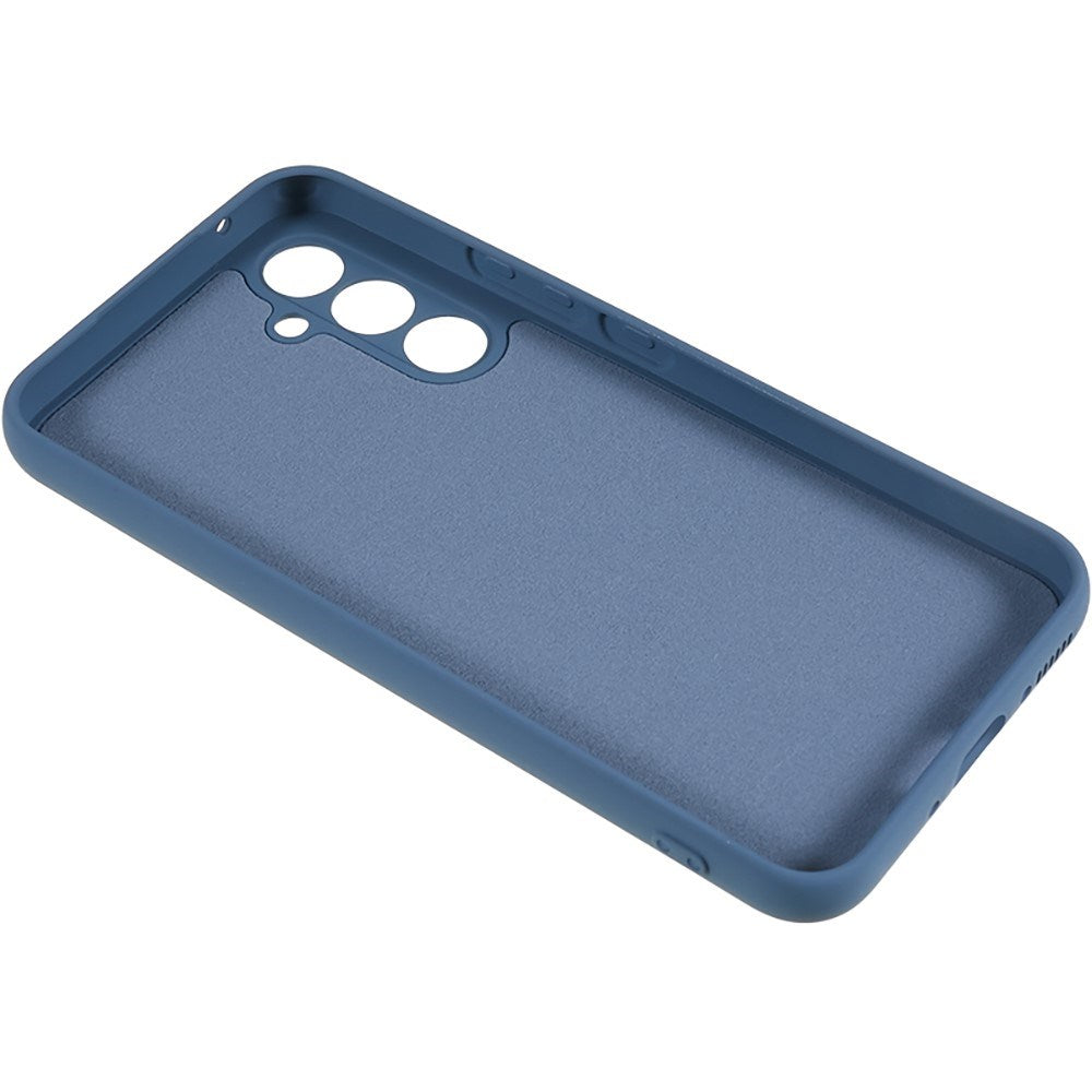 EIDERWOOD Samsung Galaxy S25 FE Lined Flexible Plastic Case - Dark Blue