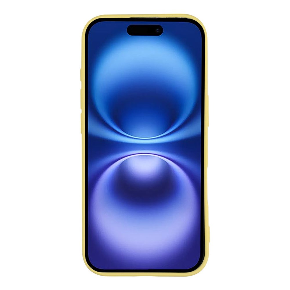 EIDERWOOD iPhone 17 Lined Flexible Plastic Case - Yellow