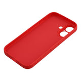 EIDERWOOD iPhone 17 Lined Flexible Plastic Case - Red