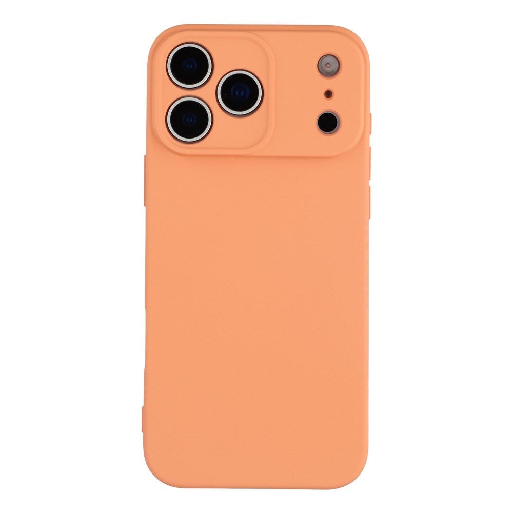 EIDERWOOD iPhone 17 Pro Lined Flexible Plastic Case - Orange