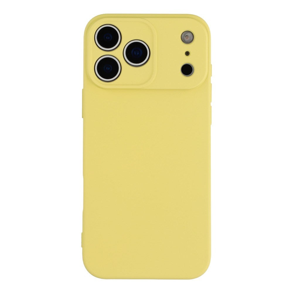 EIDERWOOD iPhone 17 Pro Lined Flexible Plastic Case - Yellow
