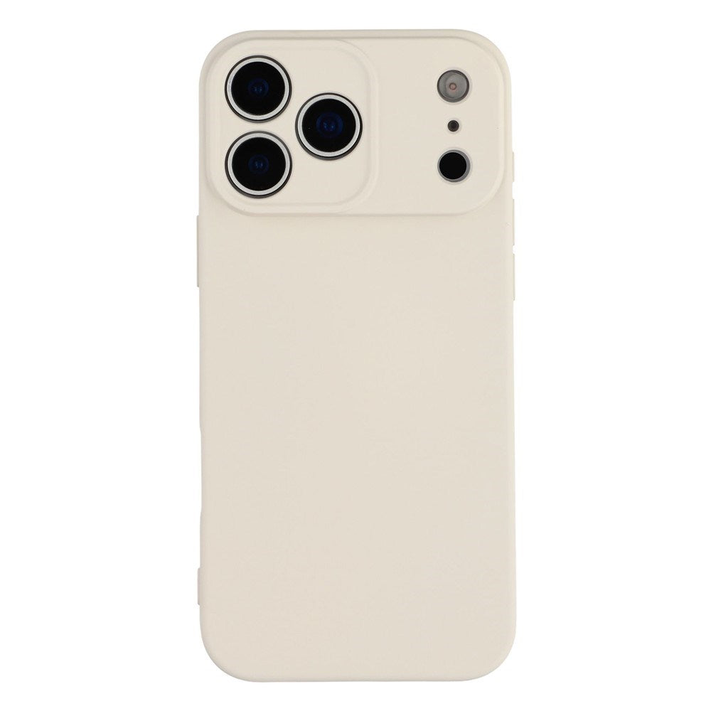 EIDERWOOD iPhone 17 Pro Lined Flexible Plastic Case - Beige