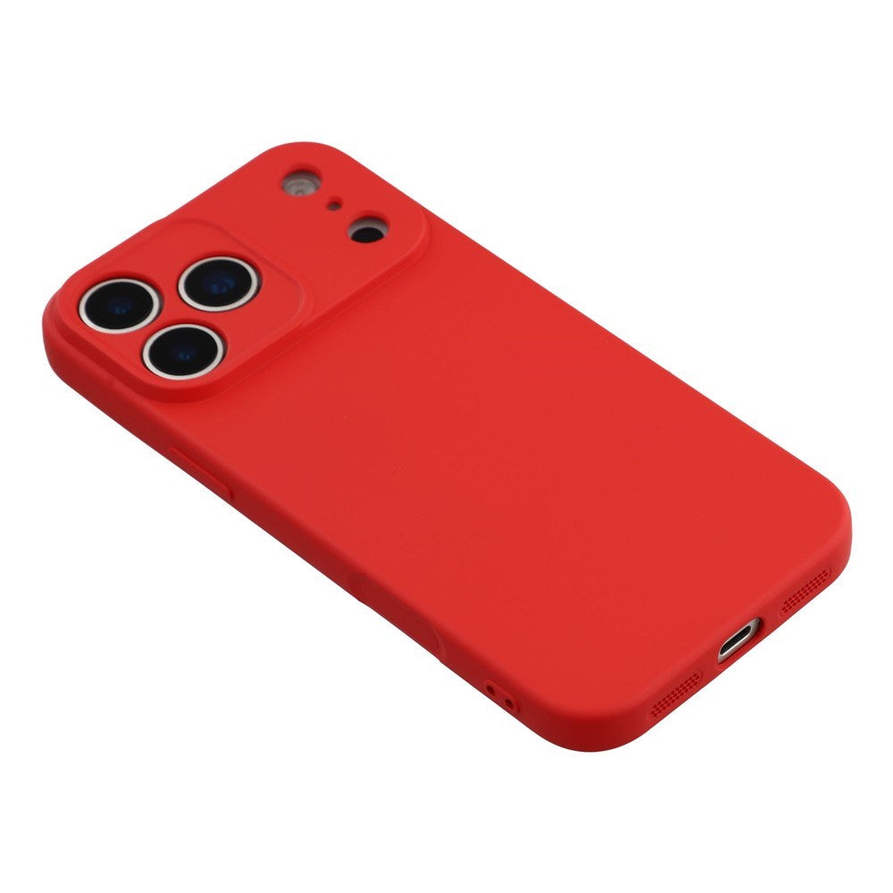 EIDERWOOD iPhone 17 Pro Max Lined Flexible Plastic Case - Red