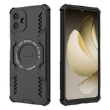 EIDERWOOD Samsung Galaxy A07 Craftsman Case with Heat Dissipation - MagSafe Compatible - Black