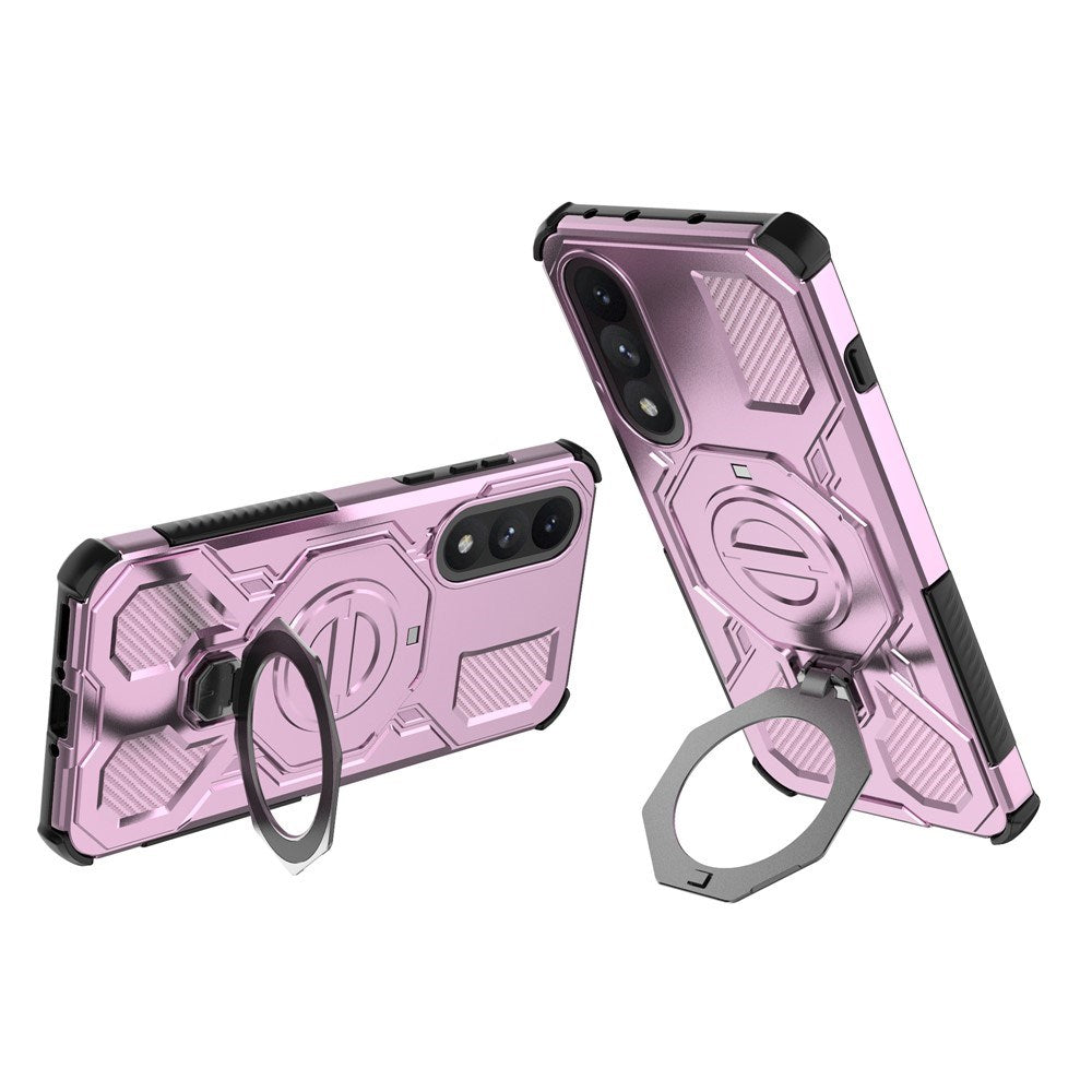 EIDERWOOD OnePlus Nord 5 Hybrid Craftsman Case with Kickstand - MagSafe Compatible - Pink