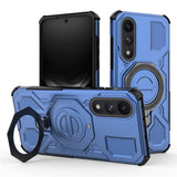 EIDERWOOD OnePlus Nord 5 Hybrid Craftsman Case with Kickstand - MagSafe Compatible - Blue