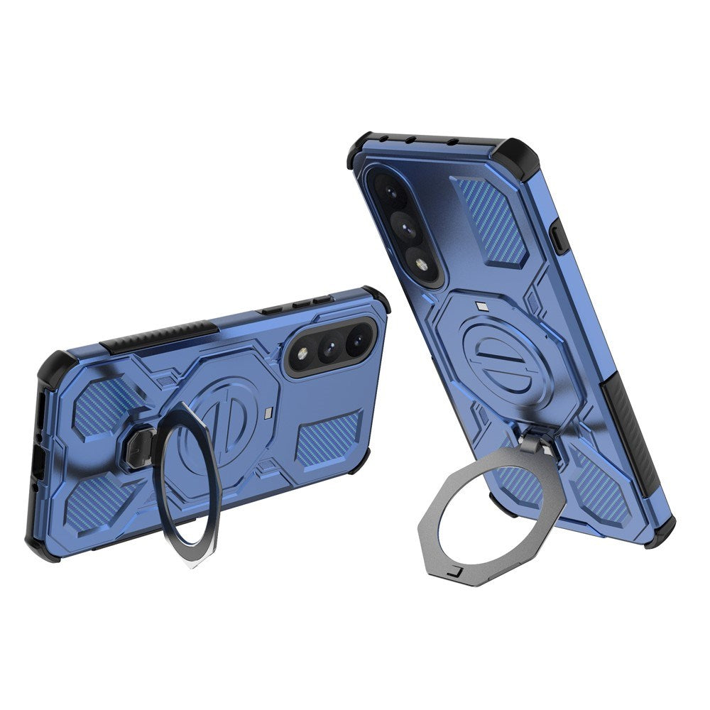 EIDERWOOD OnePlus Nord 5 Hybrid Craftsman Case with Kickstand - MagSafe Compatible - Blue