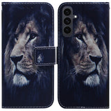 EIDERWOOD Samsung Galaxy S25 FE Faux Leather Flip Case with Design - Lion