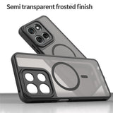 EIDERWOOD Motorola Moto G56 Hybrid Plastic Case - MagSafe Compatible - Black