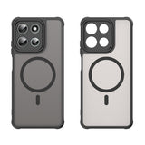 EIDERWOOD Motorola Moto G56 Hybrid Plastic Case - MagSafe Compatible - Black