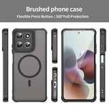 EIDERWOOD Motorola Moto G56 Hybrid Plastic Case - MagSafe Compatible - Black