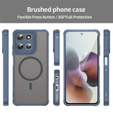 EIDERWOOD Motorola Moto G56 Hybrid Plastic Case - MagSafe Compatible - Blue