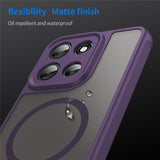 EIDERWOOD Motorola Moto G56 Hybrid Plastic Case - MagSafe Compatible - Purple