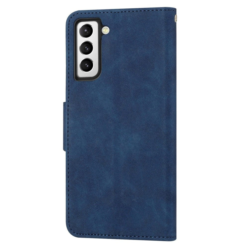 Samsung Galaxy S23+ (Plus) Flip Case Leather w. Wallet - Blue