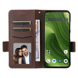 Fairphone (Gen. 6+ / Gen. 6) EIDERWOOD Artificial Leather Flip Case with Strap - Brown