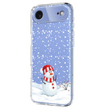 EIDERWOOD iPhone Air Flexible Plastic Christmas Case with Motif - Transparent / Snowman