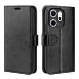 Oppo Reno 14 F (5G) EIDERWOOD Faux Leather Flip Case with Card Holder - Black