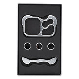 iPhone 17 Pro Max Two-Piece Metal Bumper Case - Silver